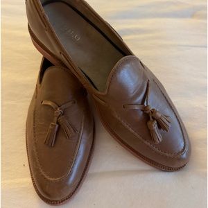 Polo by Ralph Lauren brown leather loafers!